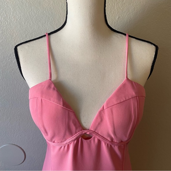 Bardot Pink Midi Dress - Picture 7 of 13